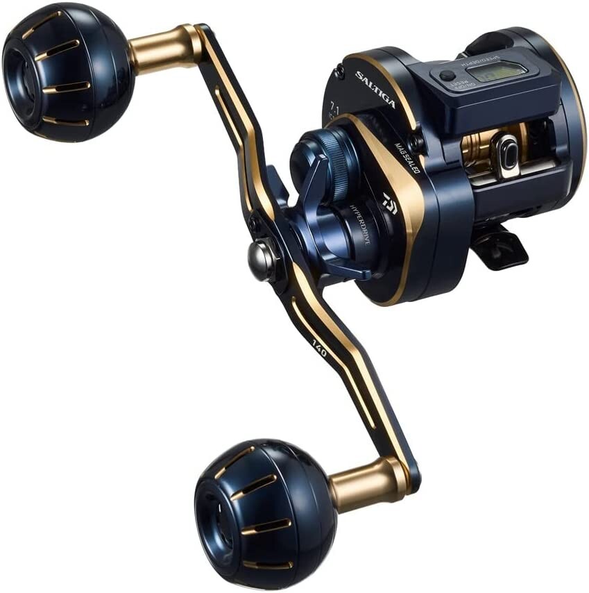 Daiwa Baitcast Reel 23 SALTIGA IC 100H-DH 7.1:1 Right 7.1:1 Double