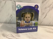 Kids Science Experiment Kit with Lab Coat Scientist Costume Dress up and Role Pl