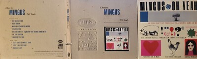 Oh Yeah by Charles Mingus PROMO CD Re-Issue 1999 Rhino MINI-LP SHIPS FROM USA