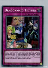 Dragonmaid Tidying RA04-EN102 Quarter Century Secret Rare 1st Edition YuGiOh