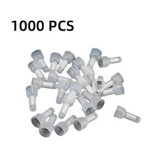 1000PCS Nylon Copper Core Closed End Crimp Cap Wire Connectors Terminals Kit