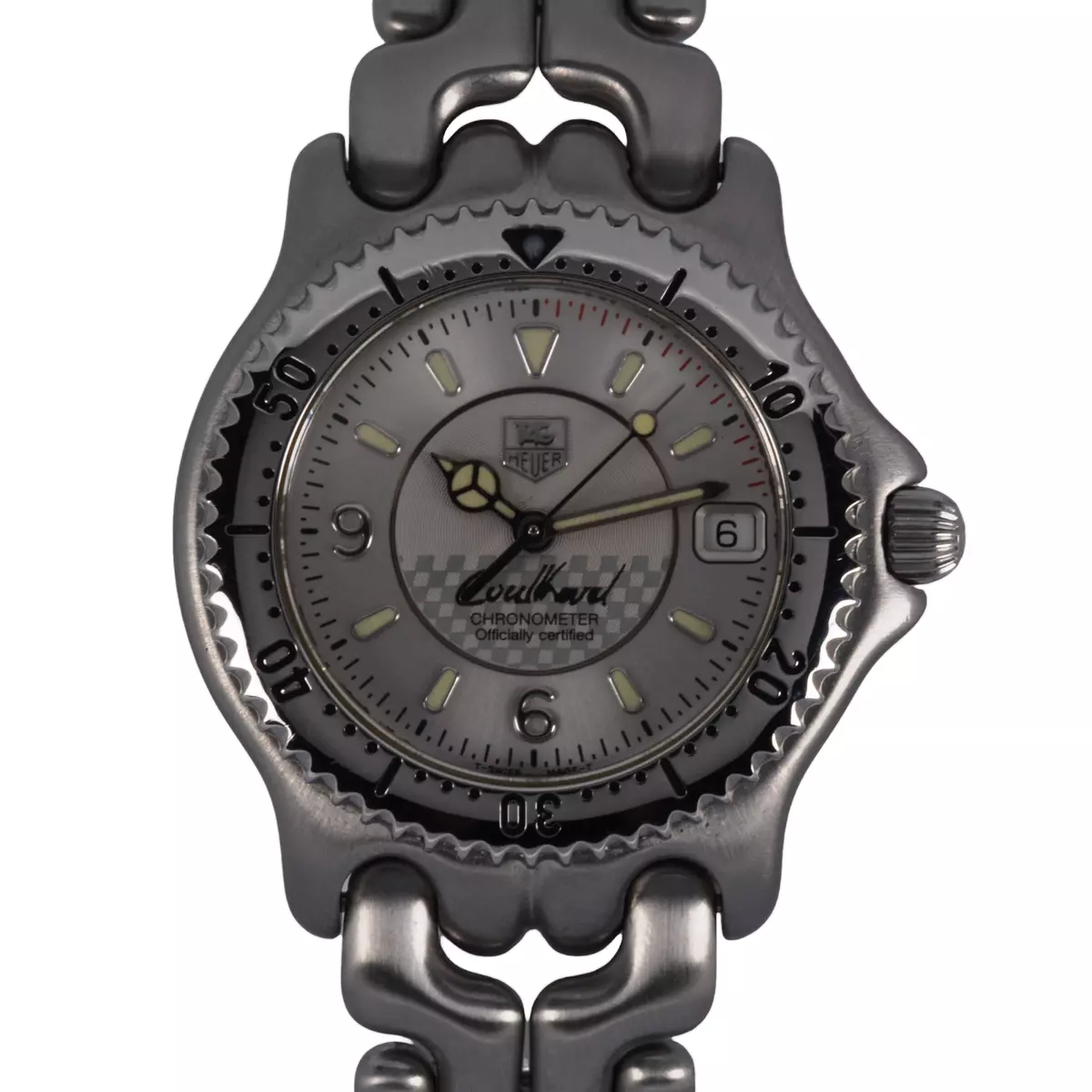 RARE Men s Tag Heuer 38mm SEL 200m Automatic David Coulthard Watch WG5118 500