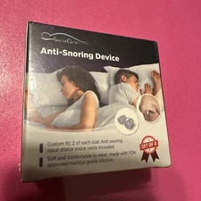 The Original Nose Vents Snore Care Anti-Snore Device 4 pcs New Other