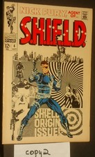 Nick Fury Agent of Shield #4 Sept 1968 copy 2 CGC it!