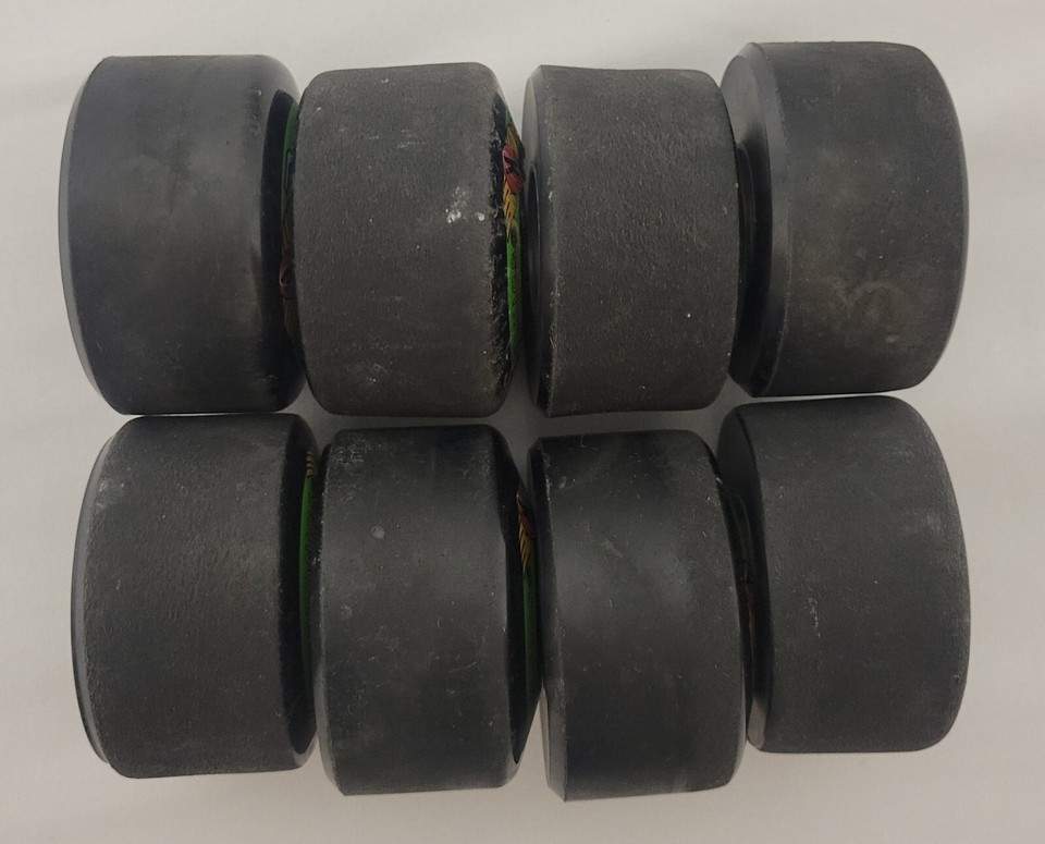 KRYPTONICS Route 62 Skateboard Wheels Set Of 8 *Black* eBay