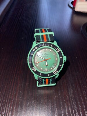 Blancpain x Swatch Scuba Fifty Fathoms Collection Indian Ocean SO35I100