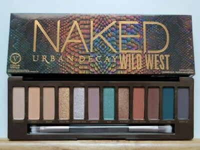 Urban Decay NAKED WILD WEST Eyeshadow Palette (12 Shades/Brush)