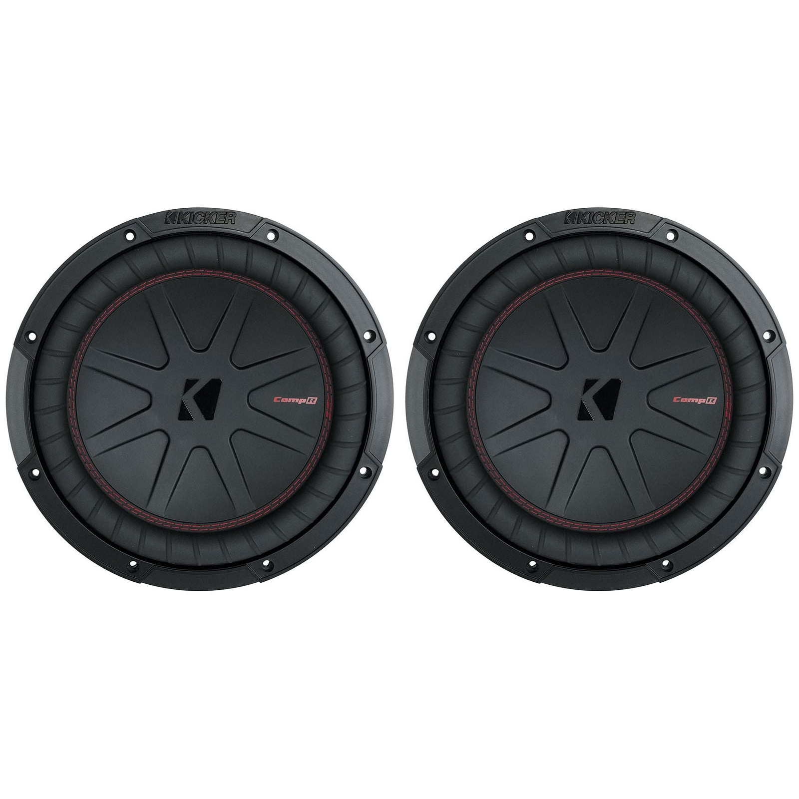 2 Kicker 48CWR102 COMPR10-10 10 автомобильных стереосистемных сабвуферов мощностью 1600 Вт CWR10-2 43690₽