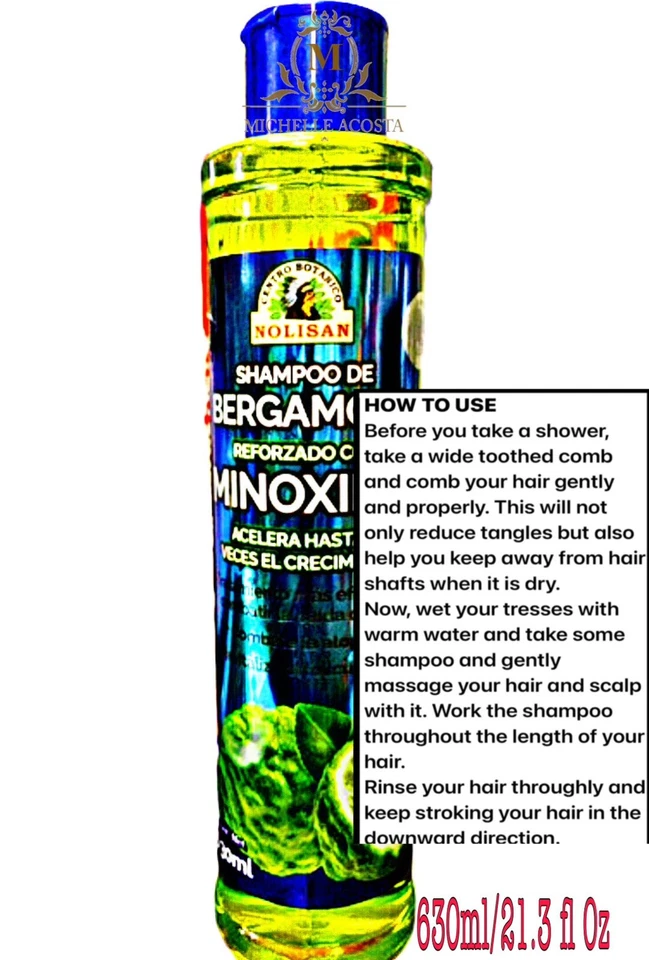 2 Minoxidil 5% Shampoo for Men Hair Regrowth, Reactivates Hair Follicles, 630 ml - Image 3 of 3