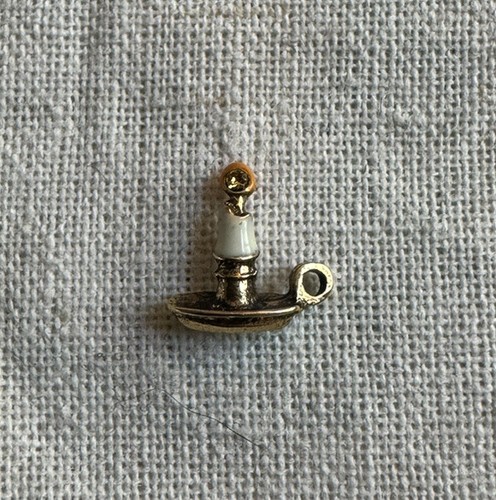 Origami Búho TONO DORADO VELA VENTANA NAVIDEÑA Esmalte Flotante NAVIDAD Dije - Imagen 3 de 3