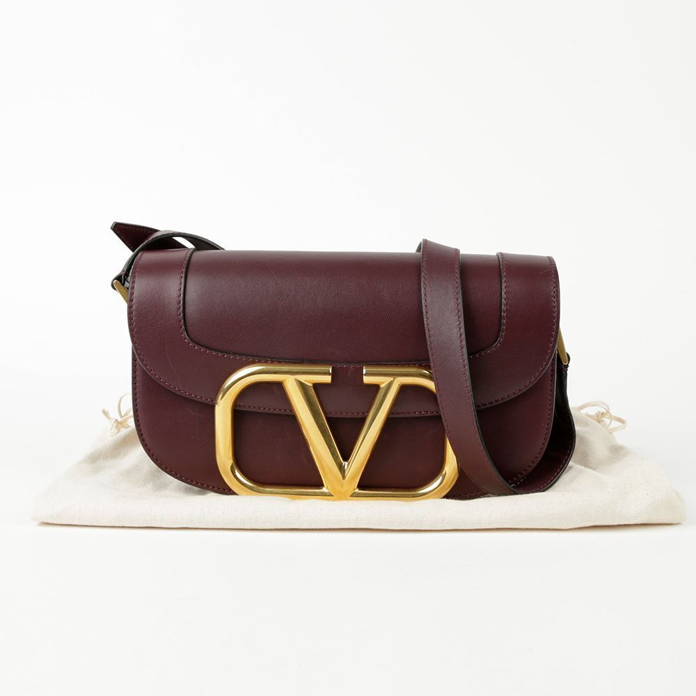 Valentino Super V Logo Medium Shoulder & Crossbody Bag Valentino Super V Logo Medium Shoulder & Crossbody Bag