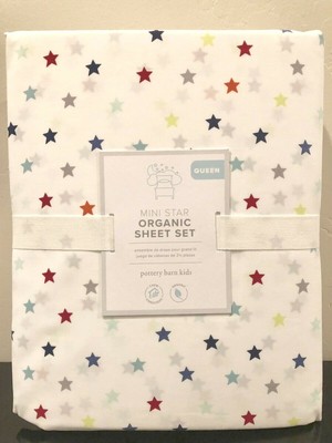 pottery barn star sheets