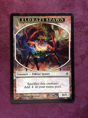 Eldrazi Spawn Token (#3) VO MTG (siehe Scan)