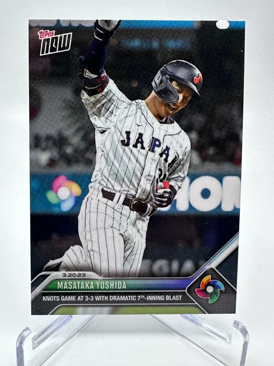 レビュー投稿で選べる特典 Topps Masataka Yoshida Gold RC WBC | www