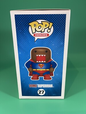 Domo Superman Funko Pop Domo X DC Comics OG Vaulted #27 | eBay