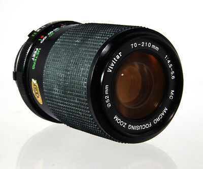 Vivitar 70-210mm 1:4.5-5.6 MC Macro Focusing Zoom für Minolta MD - 33744