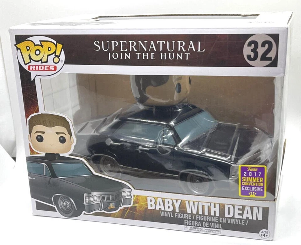 Funko POP Rides Supernatural Baby with Dean 32 2017 SDCC exclusivo Jensen Foto 2 de 4