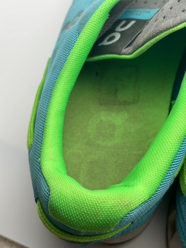 On Cloud X Shoes Mens 11 Teal Green Athletic Sneakers - 第 10/13 張圖片