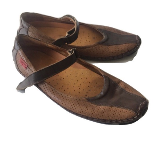 Pikolinos Driving Mocassins Brown Leather Mary Jane shoes Women 37 $159 Us 7 | eBay