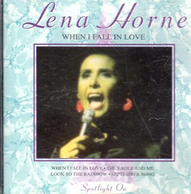 LENA HORNE - When I fall in love + Bonus-CD -- 2 CDs....      //82