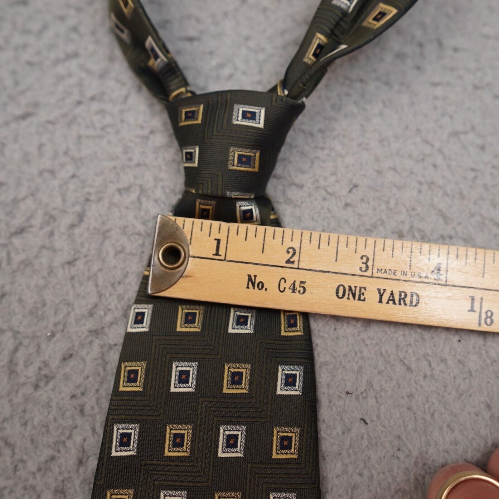 Roberto Villini Tie Men's Silk Necktie Hand Made … - image 7