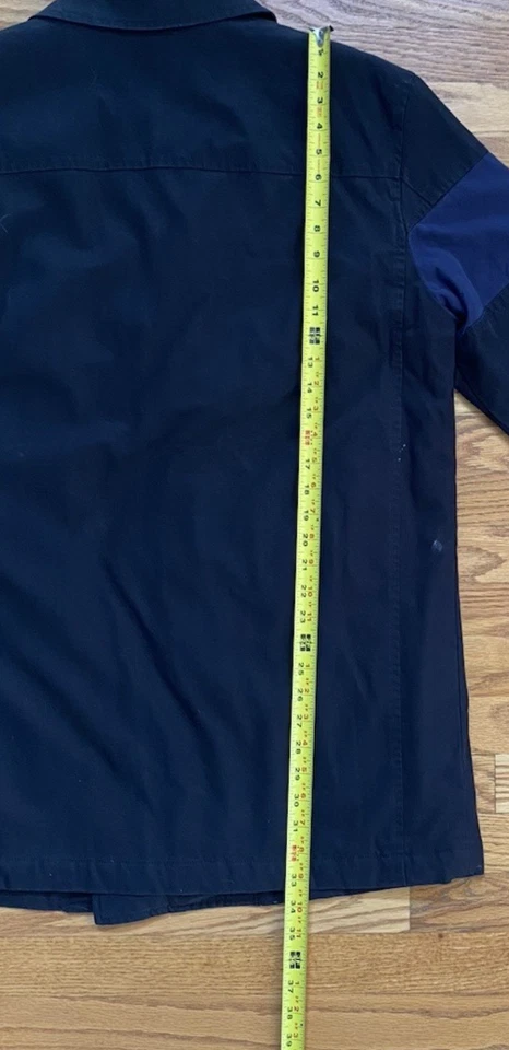 Abrigo Tommy Hilfiger Tommy Jeans Acolchado Negro Azul Rayas Guisante Hombre Mediano Foto 4 de 4