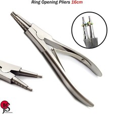 Ring Opening Plier Body Art Piercing Jewelry Bead Ball Capture Tool Tattoos