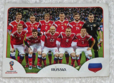 VG 2018 Russia FIFA World Cup Panini Sticker #33 RUSSIA Soccer