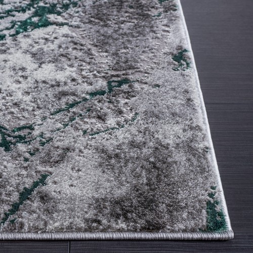 Safavieh Power Loomed Craft Collection Grey / Green Area Rugs - CFT864J - Picture 2 of 12