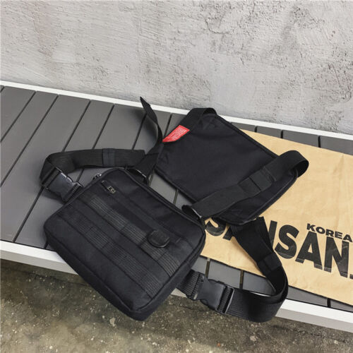 Tactical Combat Chest Rig Bag Vest Bags Front Pouch Recon Concealed Carry Pouch - Picture 5 of 26