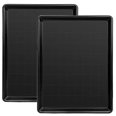 FIRST.RACING 2 pcs 27 X 21 inch Replacement Tray for Dog Crate Pans Plastic Bottom