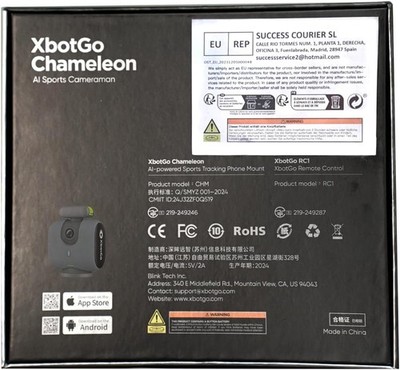 XbotGo Lava Graphite CHMB01 Chameleon AI Powered Sports