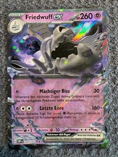 Pokemon Friedwuff ex | Deutsch 102/197 Obsidian Flammen | Near Mint