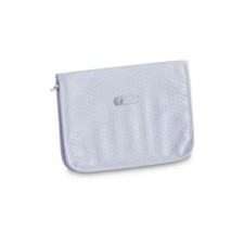 Portadocumenti con Cerniera Pirulos 295 ROMBOS 902 03 Azzurro Ecopelle