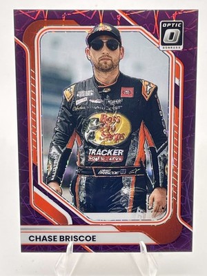 2026 Panini Donruss Racing Optic Purple Velocity Prizm /59 Chase Briscoe #78