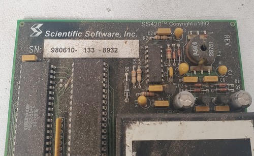 Scheda ISA interfaccia strumento Agilent Scientific Software SS420 - Foto 3 di 4