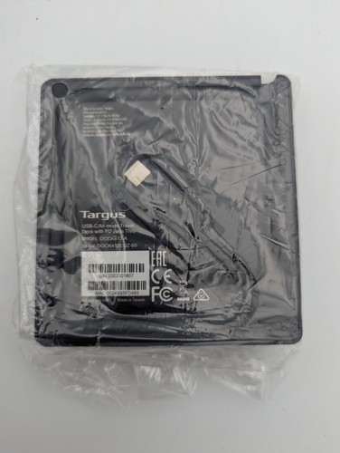 Targus DOCK 412 Base de Viaje, Estación de Acoplamiento de Alimentación USB-C con PD Pass Thru - Imagen 3 de 8