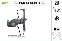 Fensterheber Valeo 852512 FüR CitroËN C3 1 2 Bifuel LPG 16V Hdi Bivalent