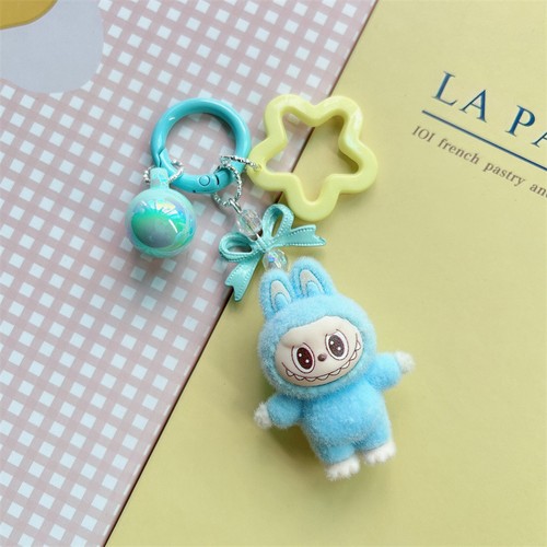 Cartoon Doll Bow Keychain Pendant Creative Student Backpack Decoration Gifts_W - Picture 13 of 22