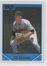 2007 Bowman Draft Chrome Draft Picks Charlie Culberson #BDPP52 0j0