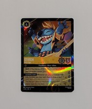 2026 Disney Lorcana Epcot Festival Of The Arts Exclusive Rock Star Stitch Card