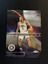 2025-26 Topps CHROME Basketball AC-1 KAWHI LEONARD Activators