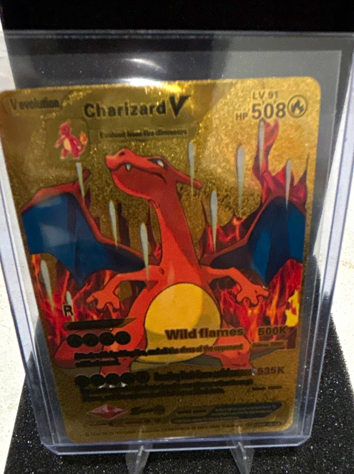 Pokemon Company Charizard V 508 Full Art Foil Metal Eng Pokémon TCG