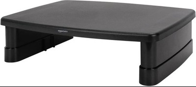 Amazon Basics verstellbare Computer Monitorerhöhung Schreibtischständer | geöffnet - nie benutzt