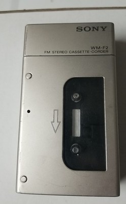 Sony Walkman WM-F2 FM Stereo Cassette Corder Vintage for Sony Walkman WM-F2 FM Stereo Cassette Corder Vintage for