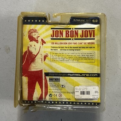 Jon Bon Jovi Action Figure 2007 McFarlane Toys Damaged Box Sealed