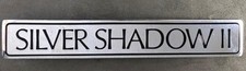 Rolls Royce Bentley Silver Shadow Ii Enamel Automobile Motor Car Badge Emblem
