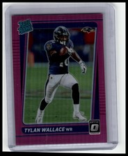 2021 Donruss - Optic Rated Rookie Preview Red #P-274 Tylan Wallace