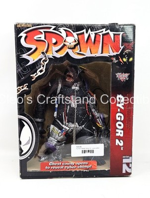 McFarlane Toys Spawn Series 12 Cy-Gor 2 Loose 100% Complete w/Box (Repack) 1998!