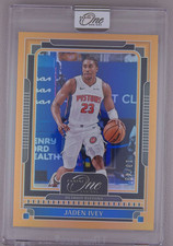 Jaden Ivey 2024-25 Panini One And One 13/49 Base Orange Detroit Pistons #45